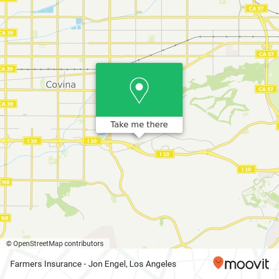 Mapa de Farmers Insurance - Jon Engel