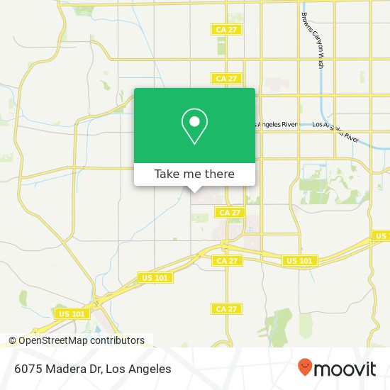 6075 Madera Dr map