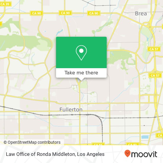 Mapa de Law Office of Ronda Middleton