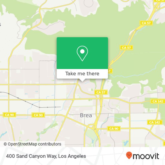 400 Sand Canyon Way map