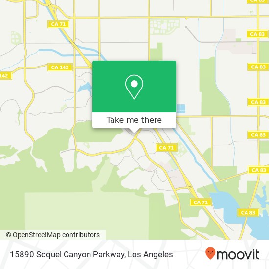 15890 Soquel Canyon Parkway map