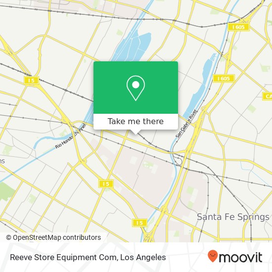 Reeve Store Equipment Com map