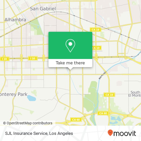 SJL Insurance Service map