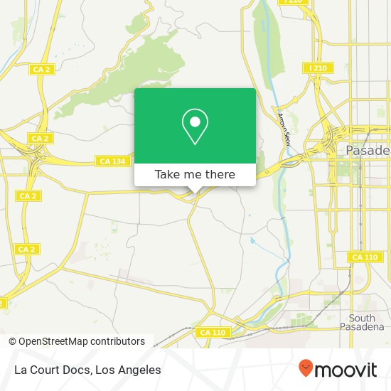 La Court Docs map