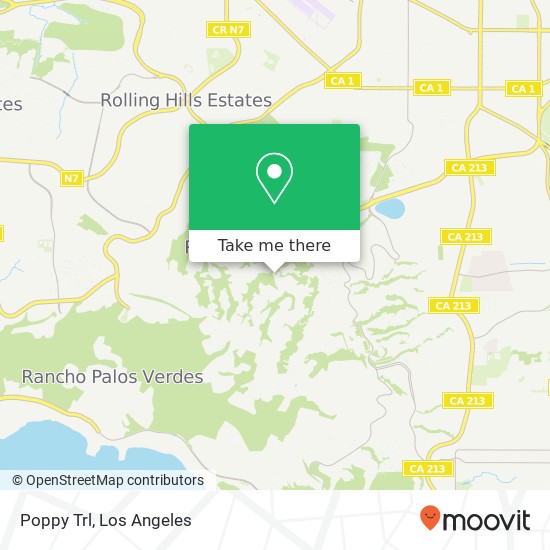 Poppy Trl map