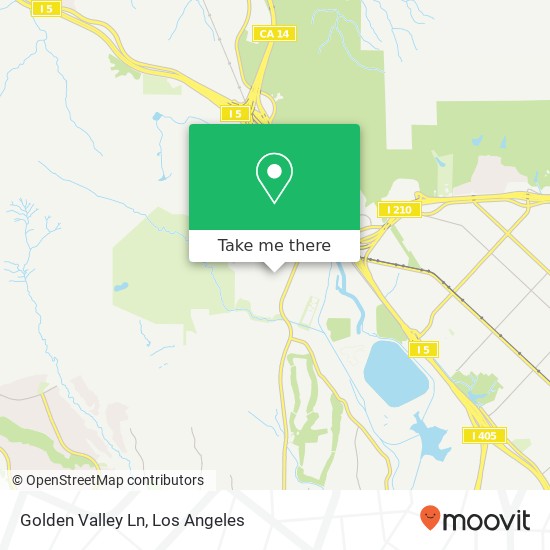 Mapa de Golden Valley Ln