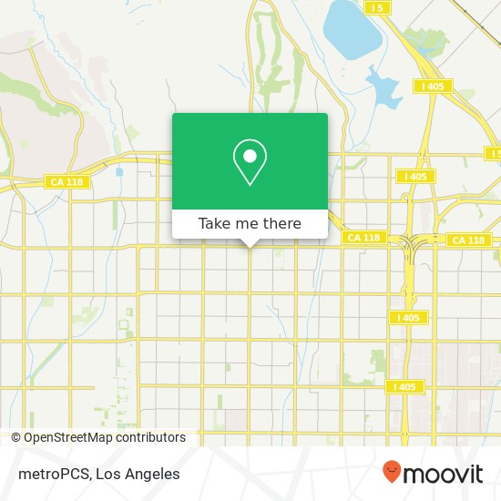 metroPCS map