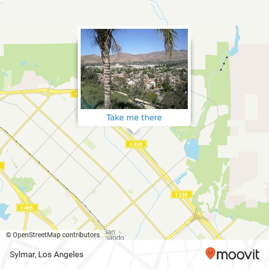 Sylmar map