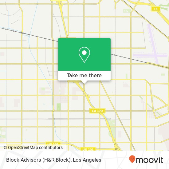 Block Advisors (H&R Block) map