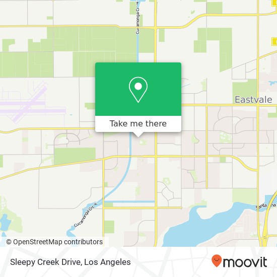 Mapa de Sleepy Creek Drive