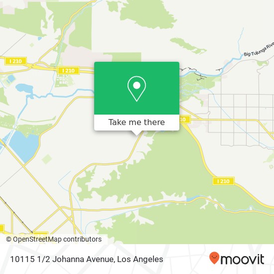 10115 1/2 Johanna Avenue map