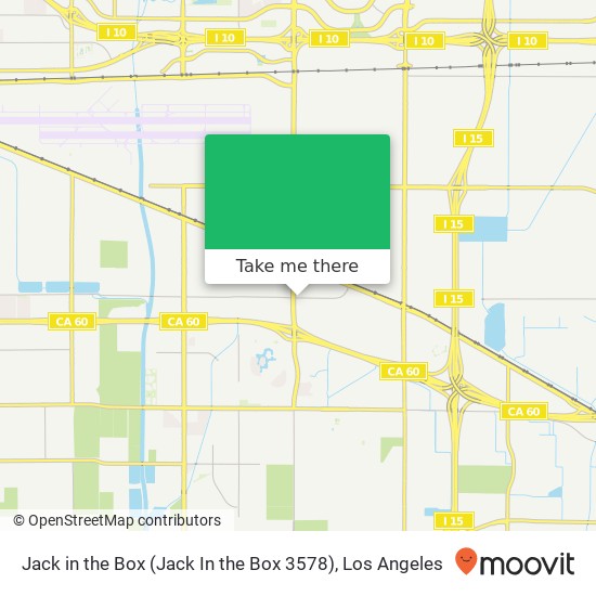Jack in the Box (Jack In the Box 3578) map