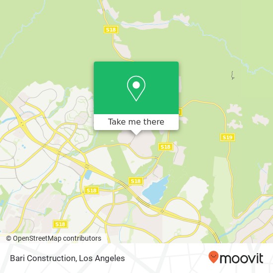Mapa de Bari Construction