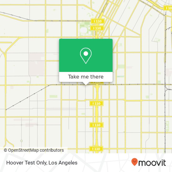 Mapa de Hoover Test Only