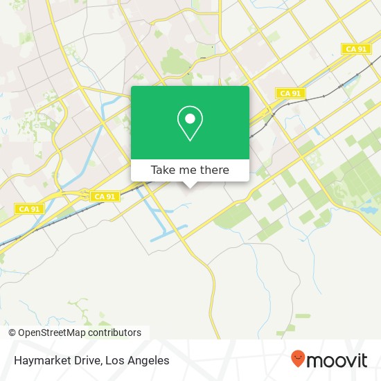 Haymarket Drive map