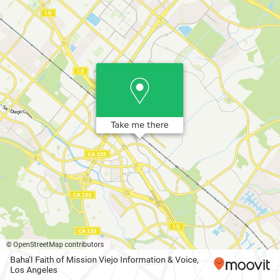 Baha'I Faith of Mission Viejo Information & Voice map