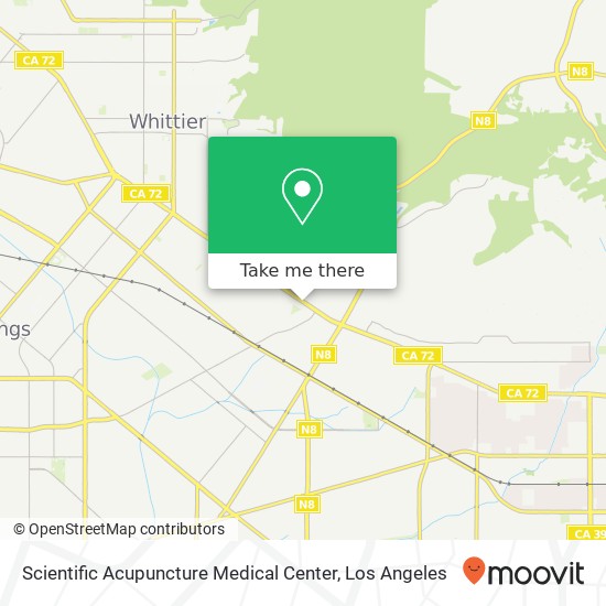 Mapa de Scientific Acupuncture Medical Center