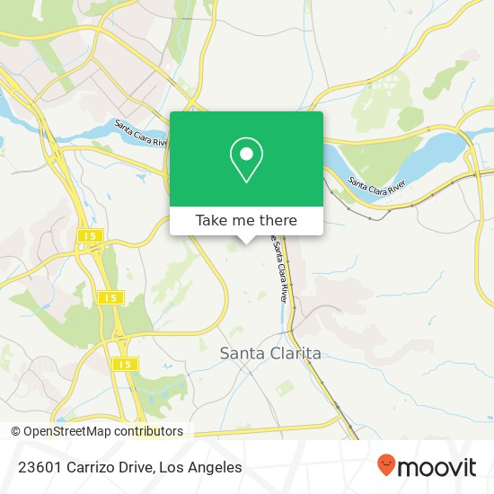 23601 Carrizo Drive map