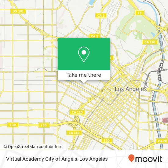 Mapa de Virtual Academy City of Angels