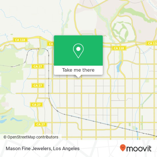 Mapa de Mason Fine Jewelers