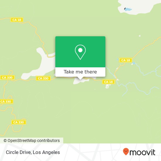 Circle Drive map