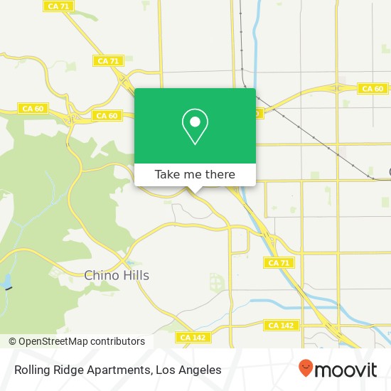 Rolling Ridge Apartments map