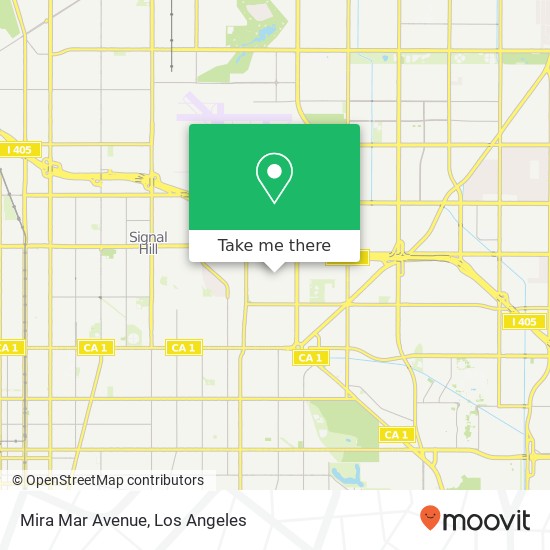 Mira Mar Avenue map