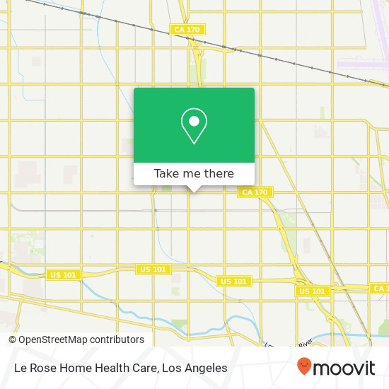 Le Rose Home Health Care map