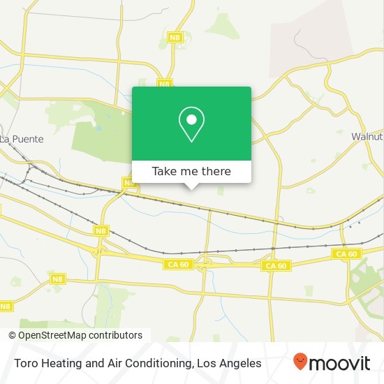 Mapa de Toro Heating and Air Conditioning