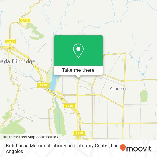 Bob Lucas Memorial Library and Literacy Center map