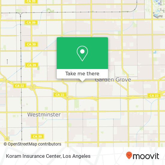 Koram Insurance Center map