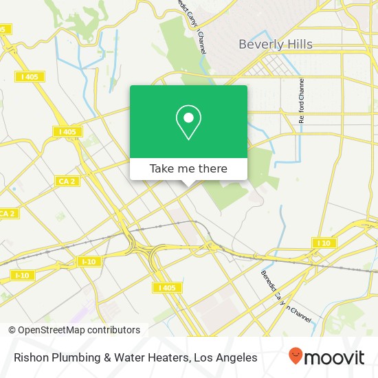 Mapa de Rishon Plumbing & Water Heaters