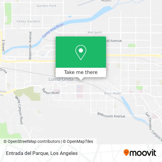 Mapa de Entrada del Parque