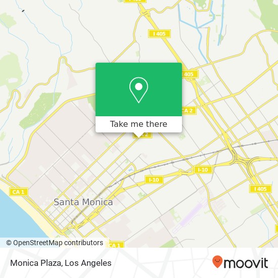 Monica Plaza map