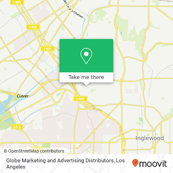 Globe Marketing and Advertising Distributors map