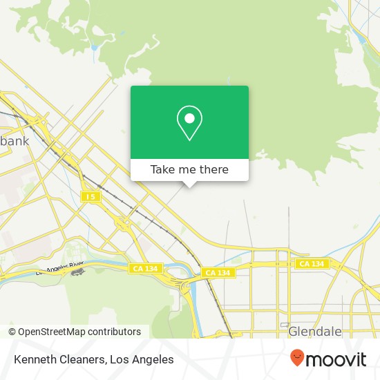 Kenneth Cleaners map