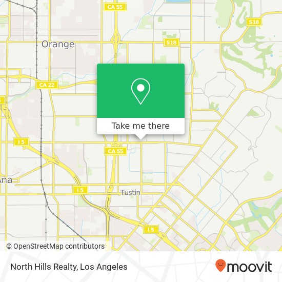 North Hills Realty map