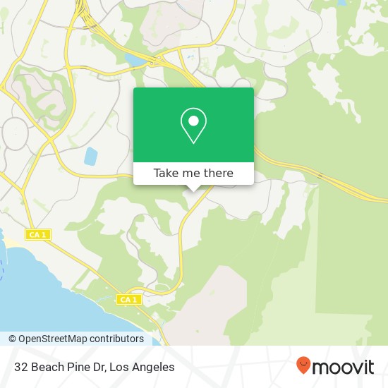 Mapa de 32 Beach Pine Dr