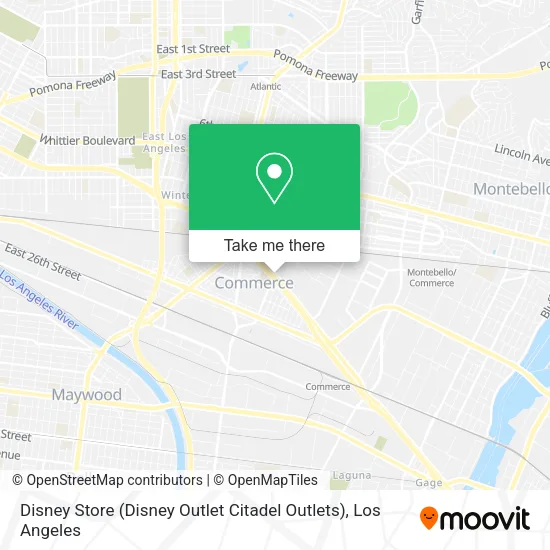 Disney Store (Disney Outlet Citadel Outlets) map