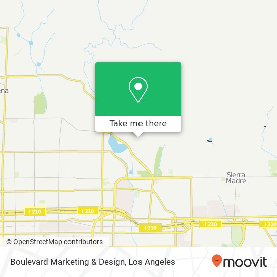 Mapa de Boulevard Marketing & Design