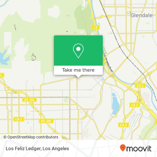 Mapa de Los Feliz Ledger