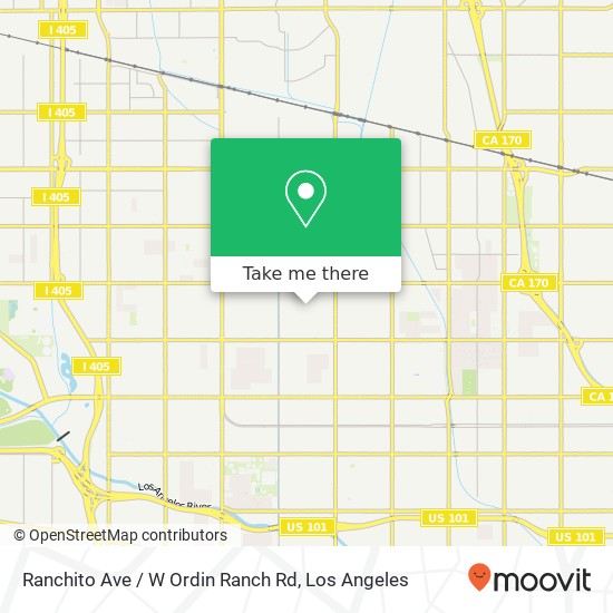 Mapa de Ranchito Ave / W Ordin Ranch Rd