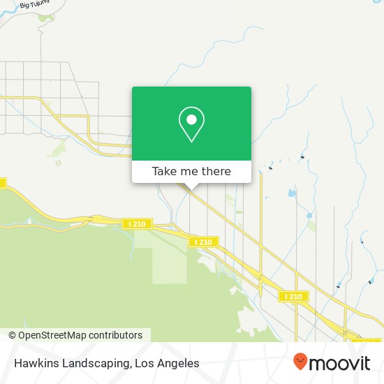 Mapa de Hawkins Landscaping