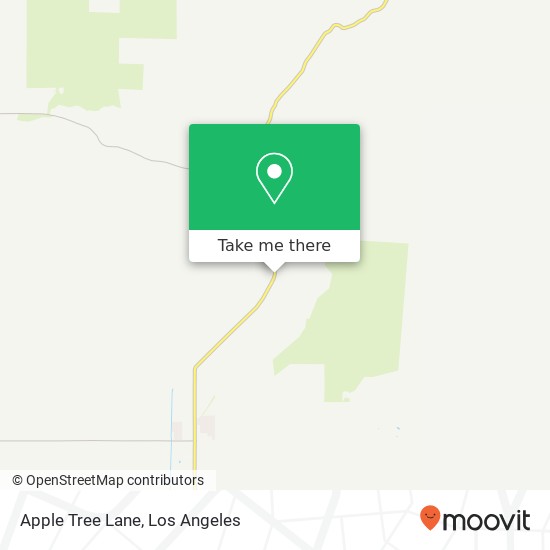 Apple Tree Lane map