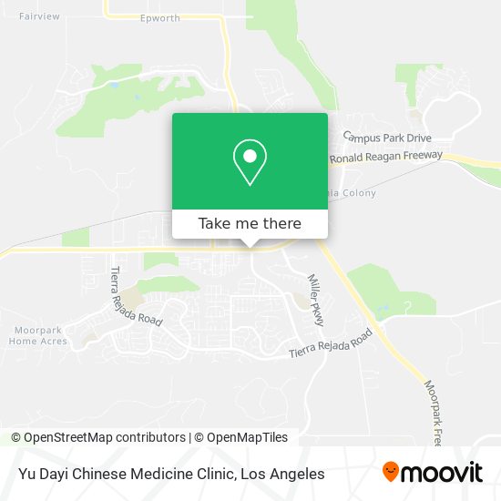 Yu Dayi Chinese Medicine Clinic map