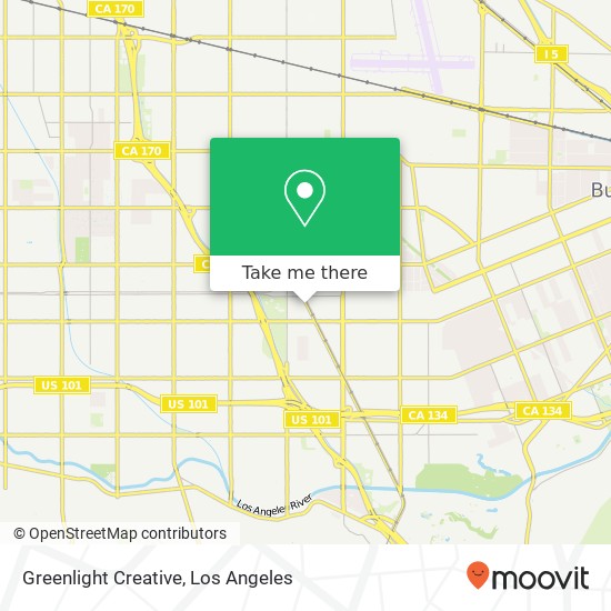 Greenlight Creative map
