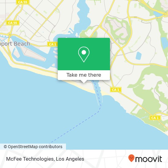 McFee Technologies map