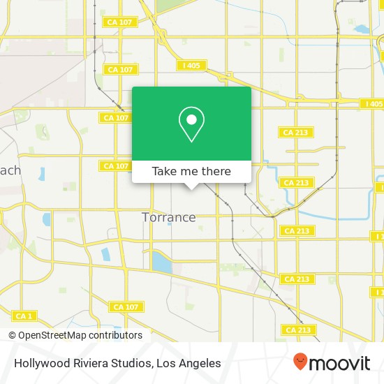 Hollywood Riviera Studios map