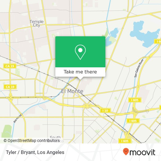 Tyler / Bryant map