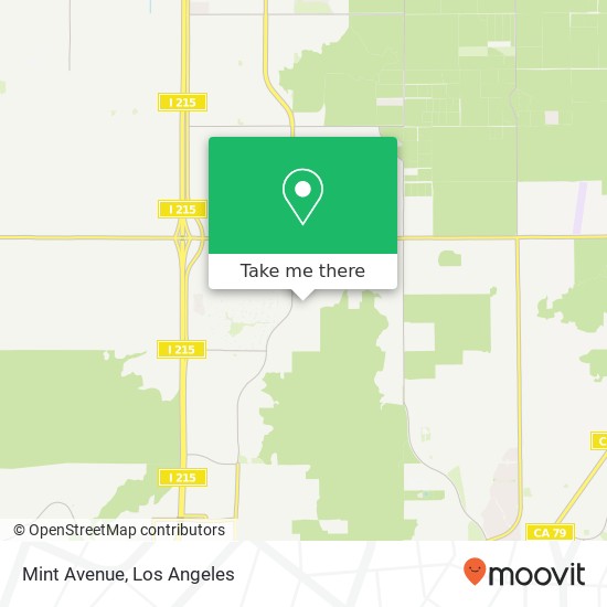 Mint Avenue map